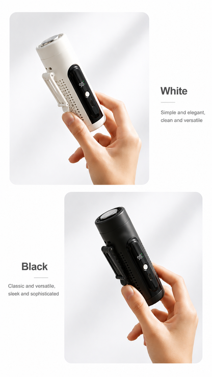 Vaylo Air ICE Cooling Fan – 3-in-1 Portable Neck, Waist & Handheld Fan with LED Display