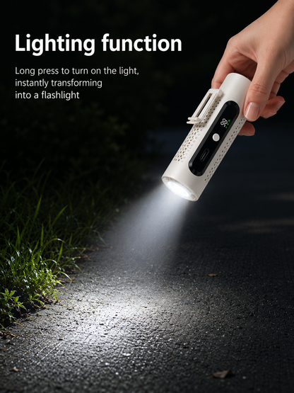 Vaylo Air ICE Cooling Fan – 3-in-1 Portable Neck, Waist & Handheld Fan with LED Display