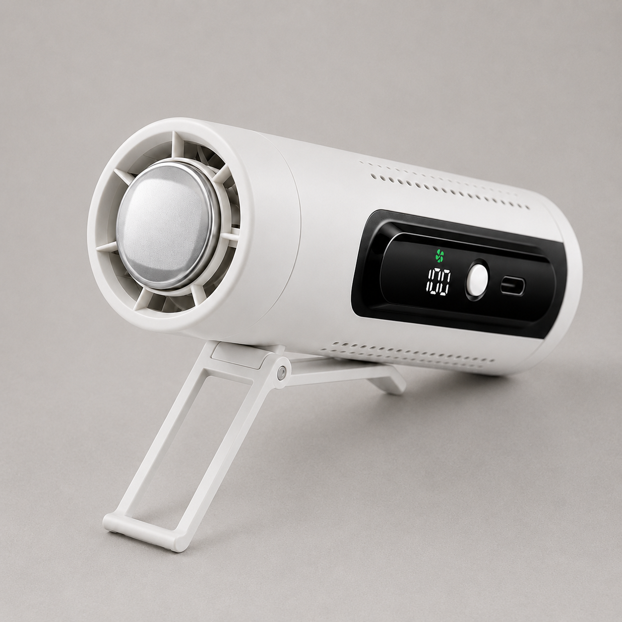 Vaylo Air ICE Cooling Fan – 3-in-1 Portable Neck, Waist & Handheld Fan with LED Display